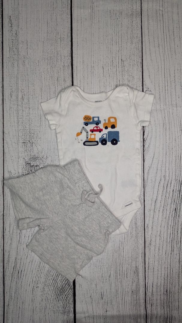 Truck Shirt Set - 9mo