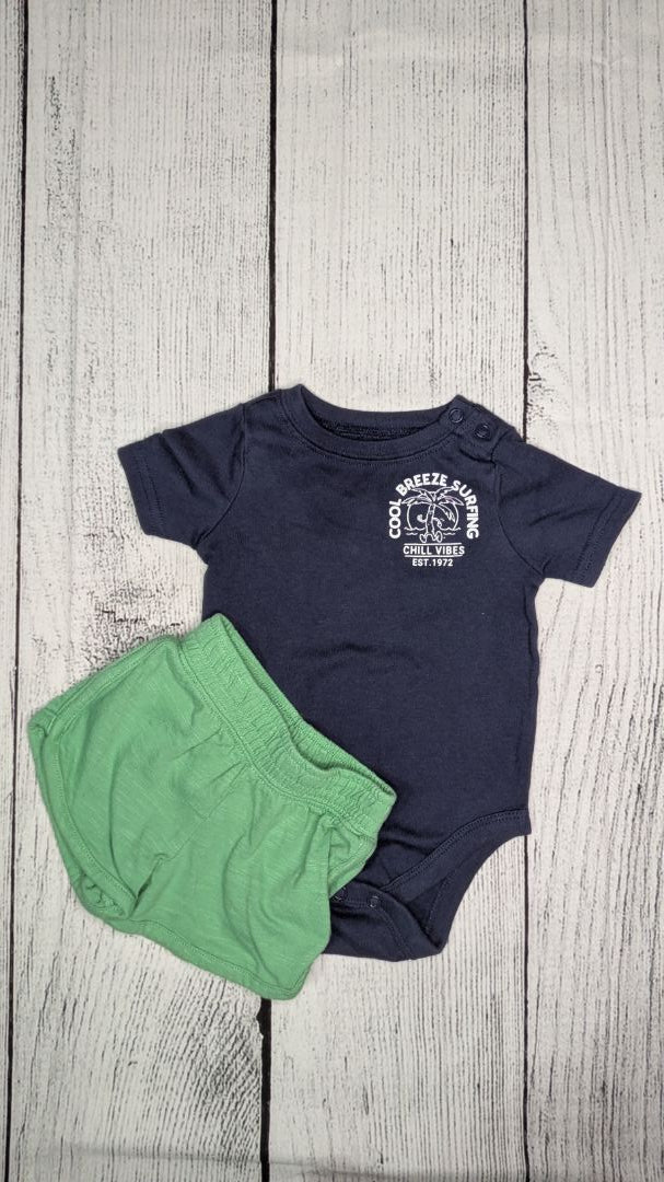 Surf Chill Shirt Set - 9mo