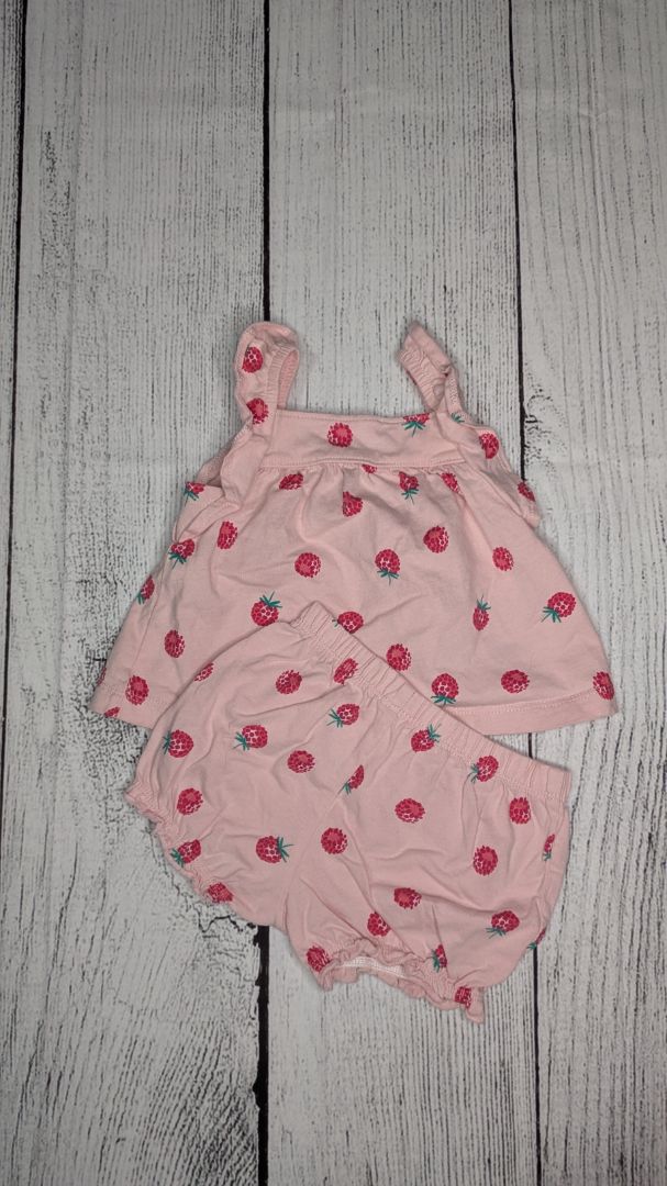 Carters Strawberry Tank Set - 9mo