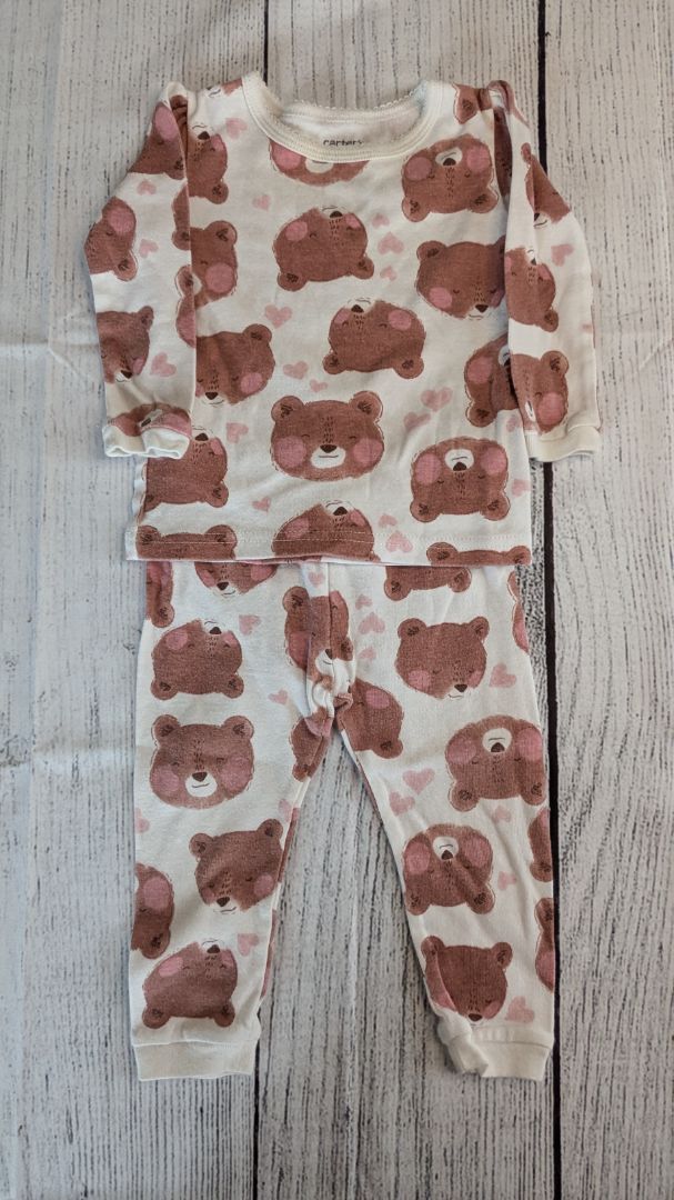 Carters Bear Pajama Set - 12mo