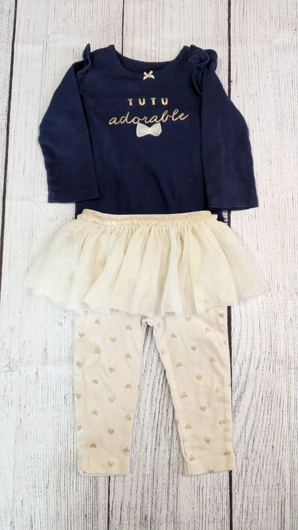 Carters Tutu Heart Set - 12mo