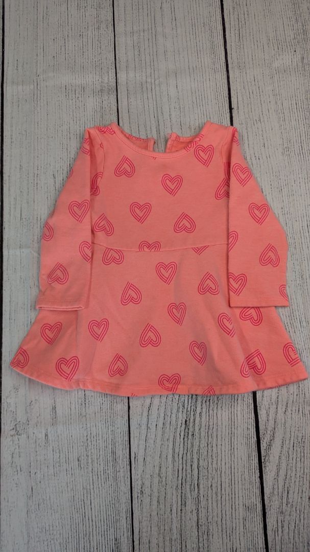 Cat & Jack Heart Long Sleeve - 12mo
