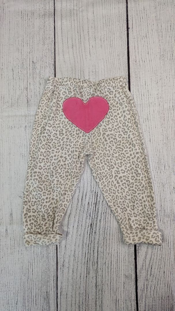 Carters Leopard Heart Leggings - 12mo
