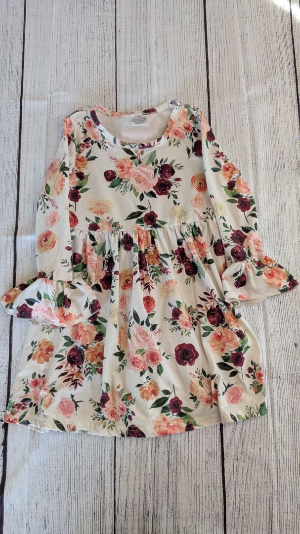 Floral Dress - 5t
