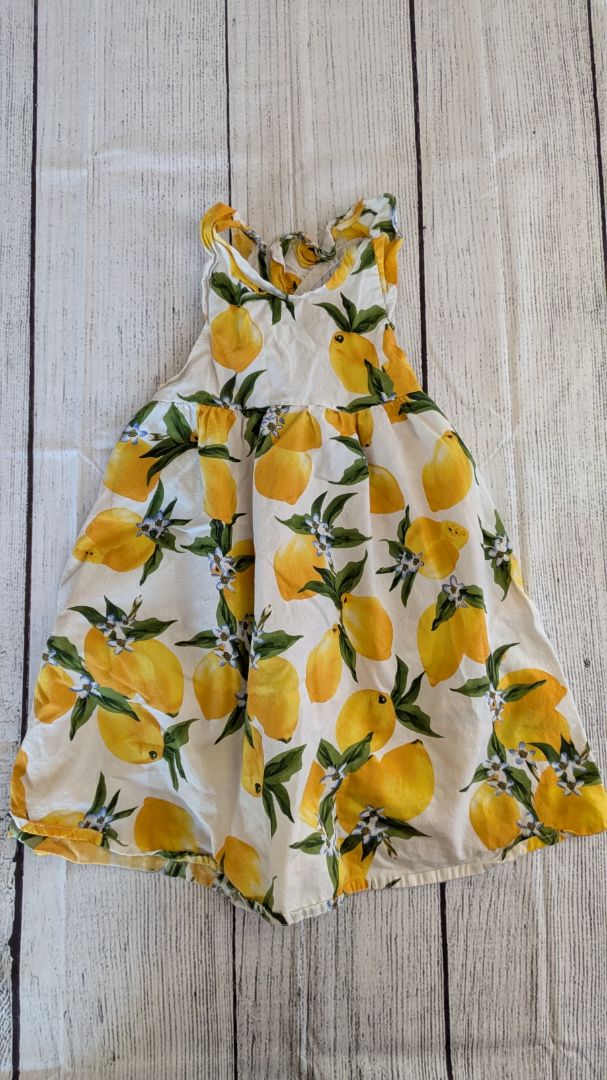 Lemon Dress - 4t