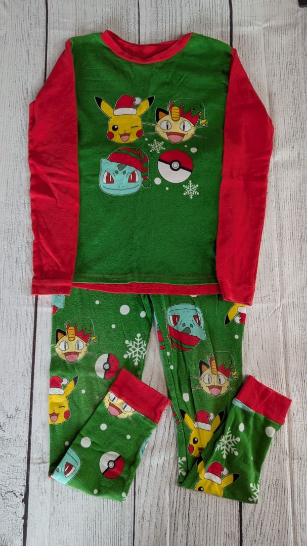 Pokemon Christmas Pajama Set - 12