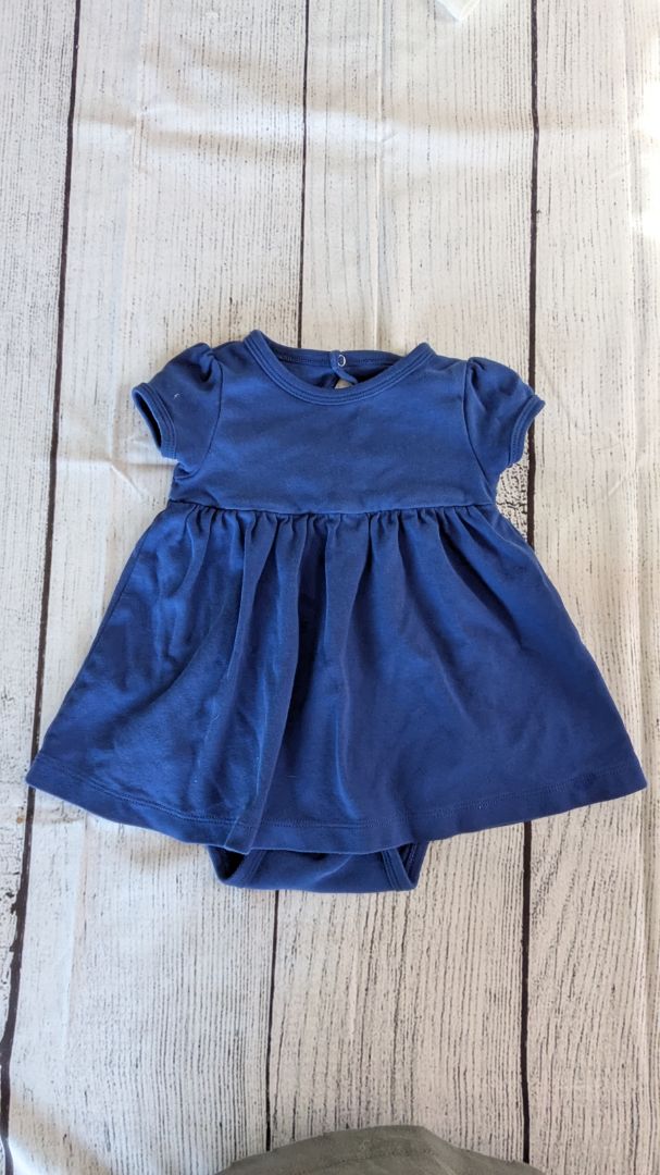 Primary Short Sleeve Dress - 12mo