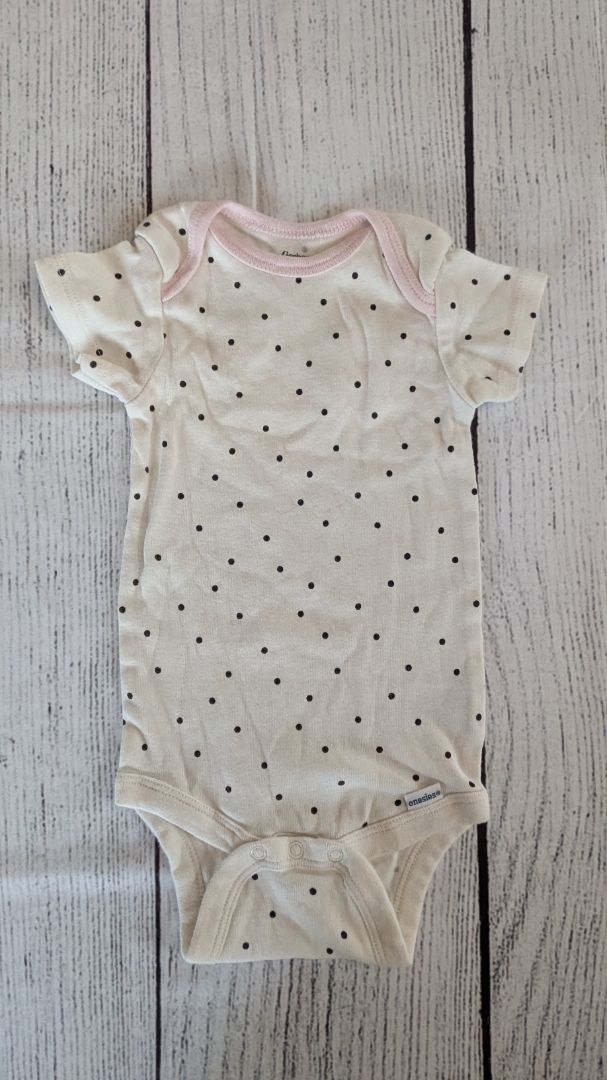 Gerber Polka Dot Short Sleeve - 9mo