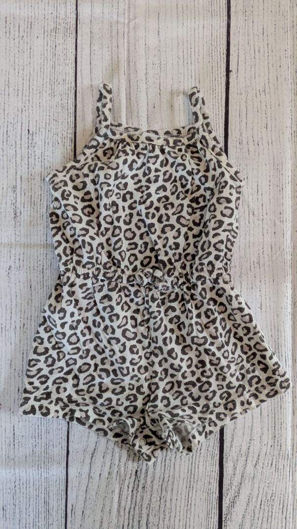 Old Navy Cheetah Romper - 12mo