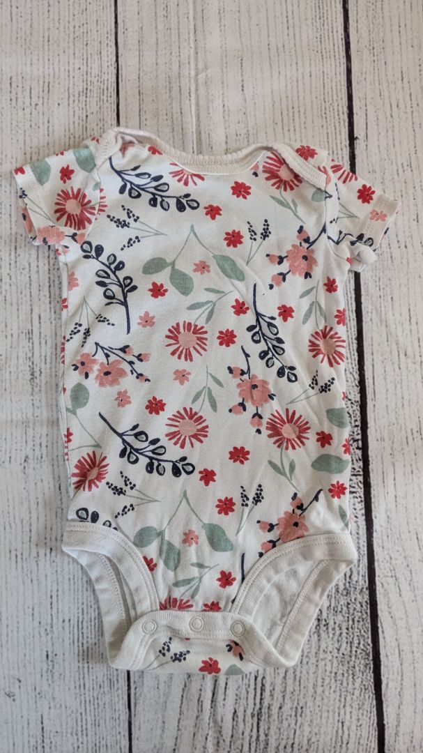 Carters Floral Short Sleeve - 6mo