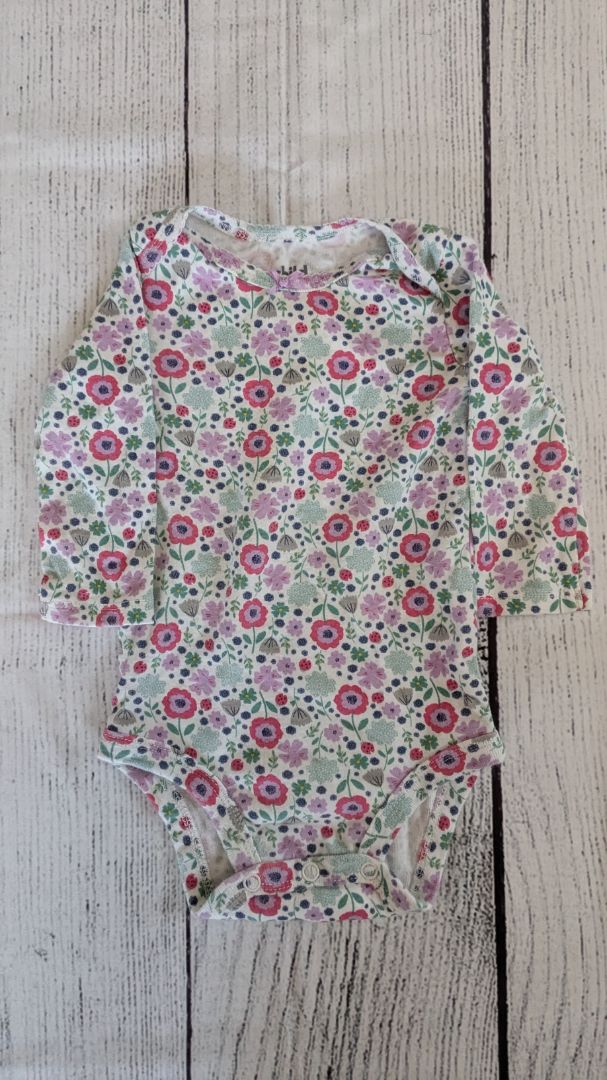 Carters Floral Long Sleeve - 9mo