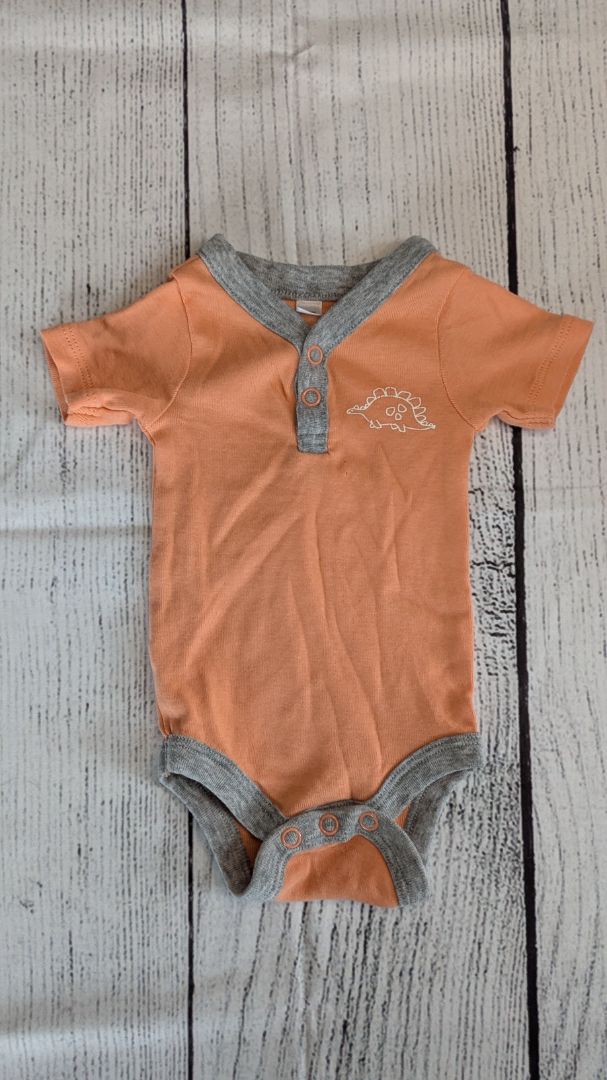 Okie Dokie Dinosaur Short Sleeve - NB