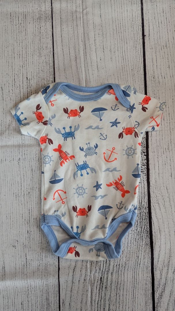 Chick Pea Sea Animal Short Sleeve - 3mo