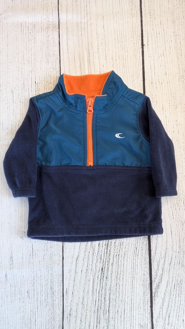 Carters Fleece Half-Zip - 3mo