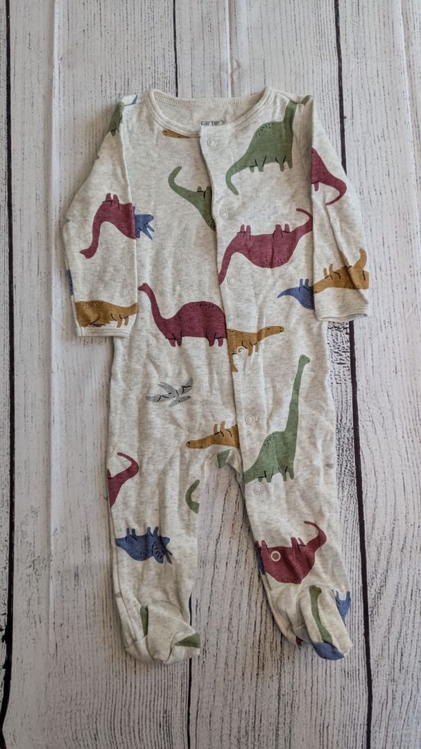 Carters Dinosaur Pajamas - 6mo