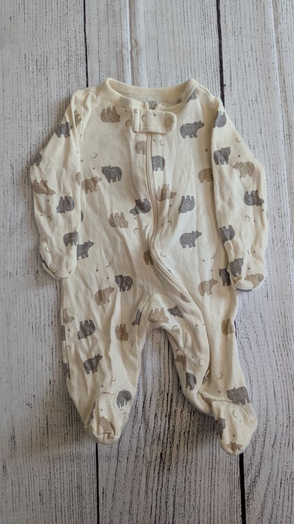 Carters Bear Pajamas - NB