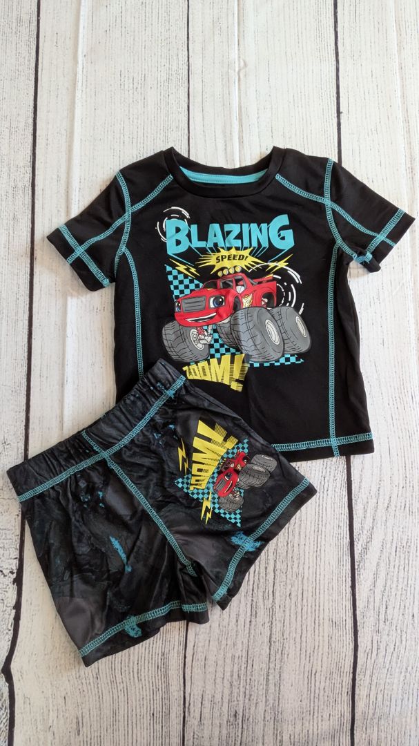 Jumping Beans Car Outfit - 12mo