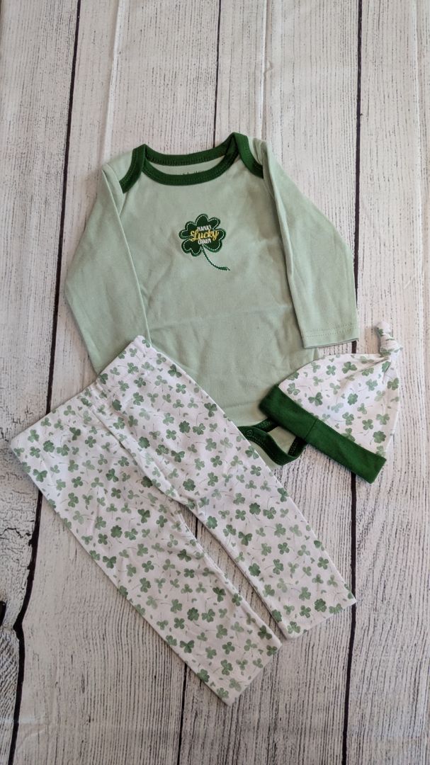 Lila&Jack St. Patrick's Day Outfit - 9mo
