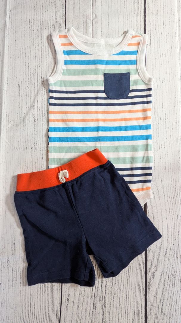 Carters Tank Top Outfit - 12mo