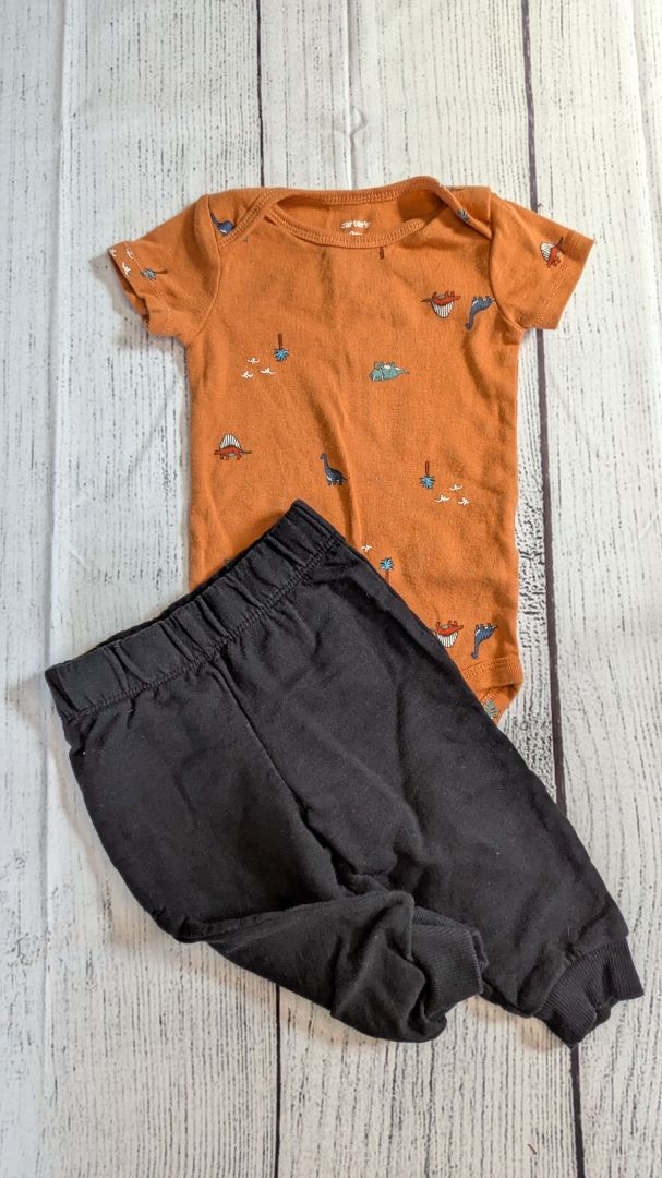 Carters Dino Outfit - 9mo