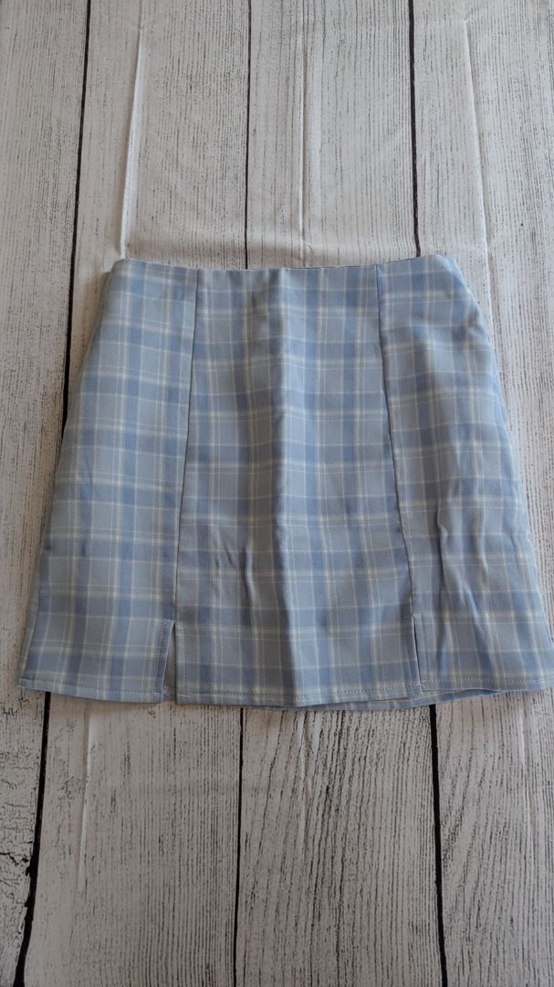 Romwe Plaid Skirt - 14