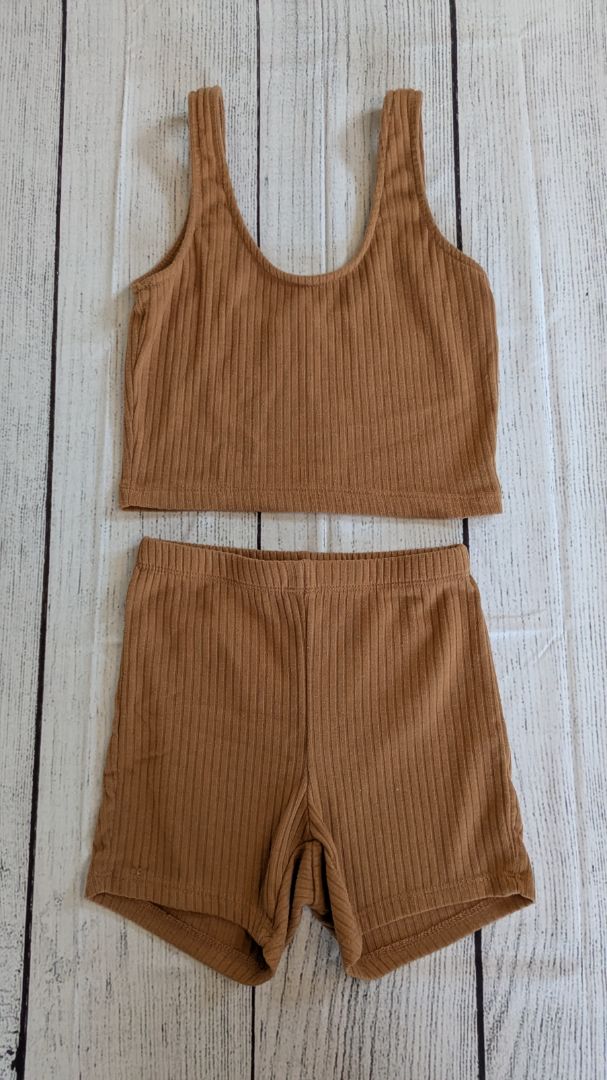 Love Streak Tank Top & Shorts Set - 14