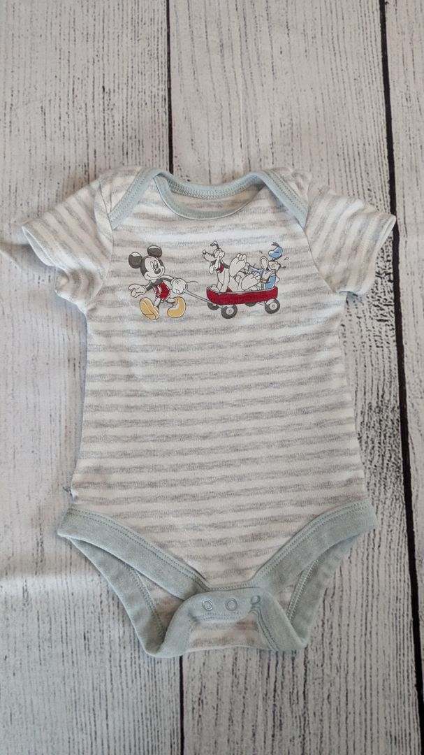 Disney Baby Mickey Mouse Short Sleeve - 3mo