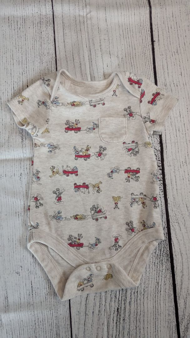 Disney Baby Mickey Mouse Short Sleeve - 3mo