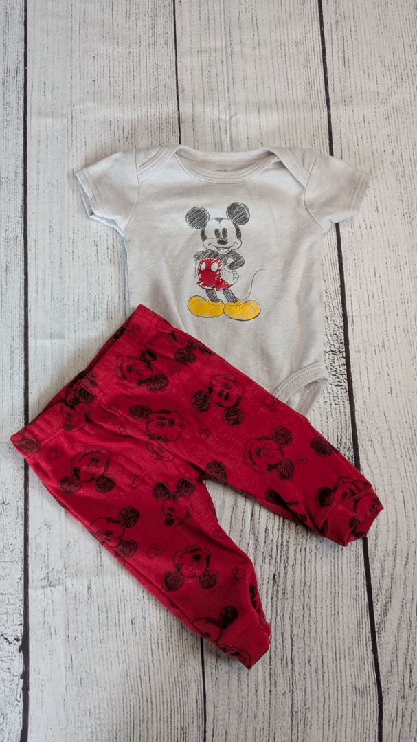 Disney Baby Mickey Mouse Outfit - 9mo