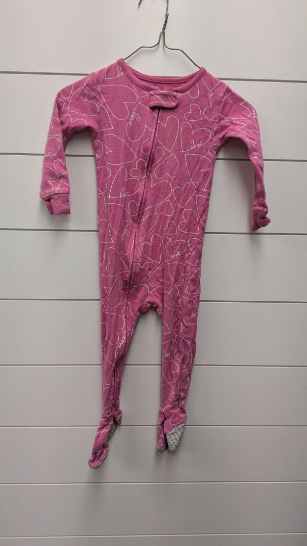 Carters Heart Pajamas - 18mo