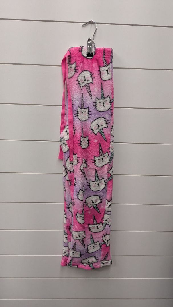 Fleece Cat Pajama Pants - 12
