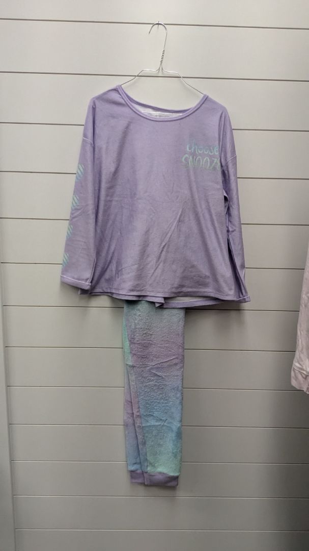 Justice Fleece Pajama Set - 12