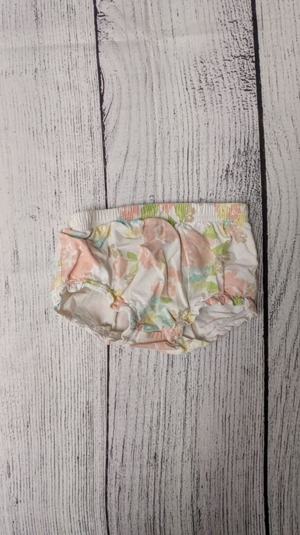 First Moments Floral Diaper Cover - 6mo