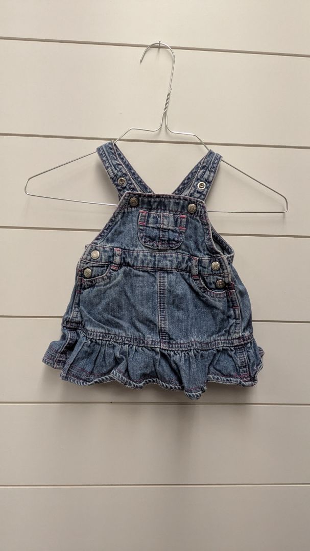GAP Denim Overall Dress - 3mo