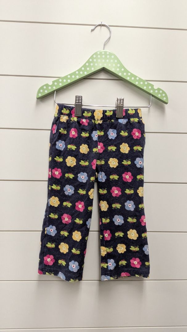 Gymboree Floral Grasshopper Pants - 24mo