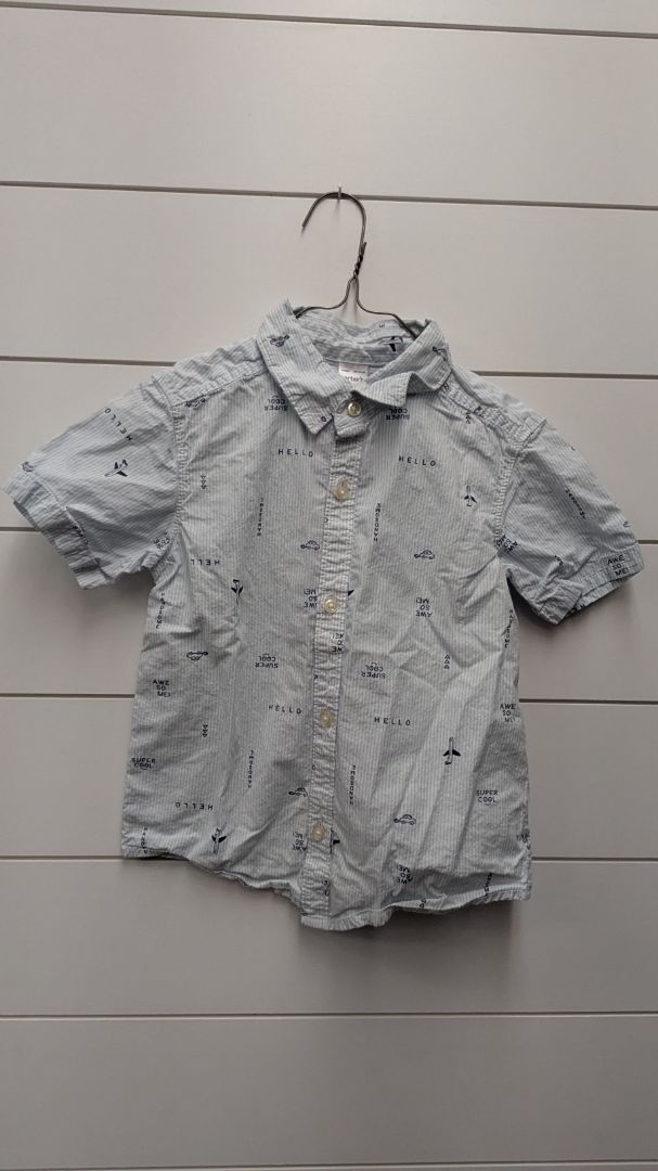 Carters Car Polo Short Sleeve - 5t