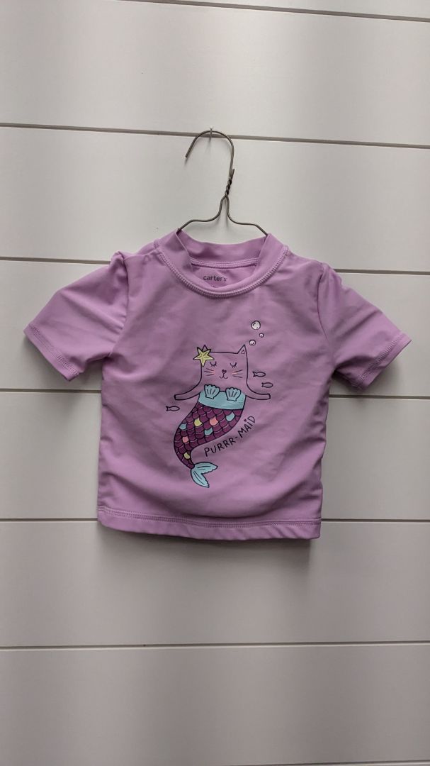 Carters Cat Mermaid Swimsuit Top - 18mo