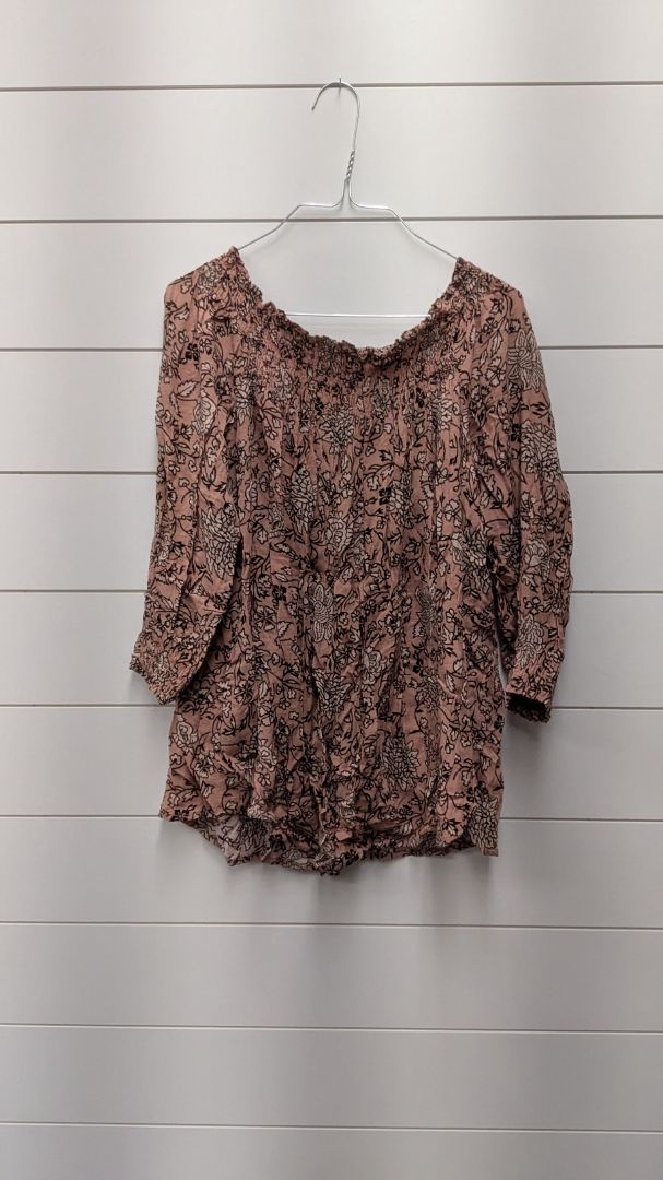 A Glow Maternity Floral Long Sleeve - S