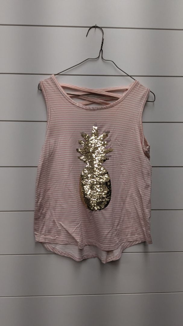Btween Sequin Pineapple Tank Top - 10