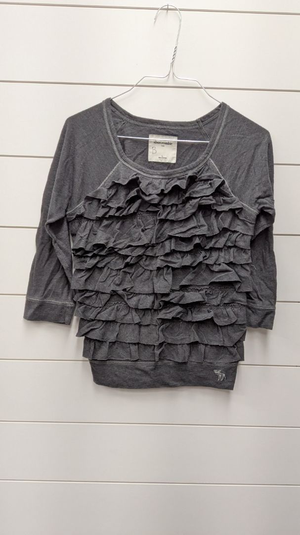 Abercrombie Ruffle Long Sleeve - 10