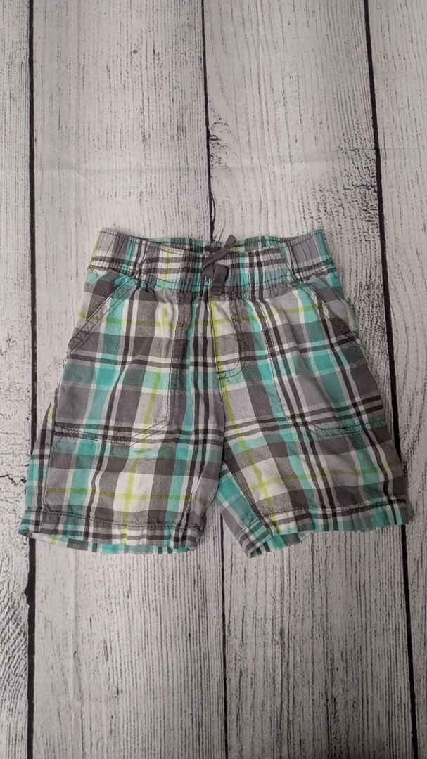 Jumping Beans Plaid Shorts - 3t