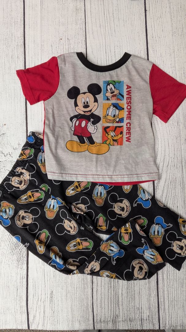 Mickey Mouse Pajama Set - 4t