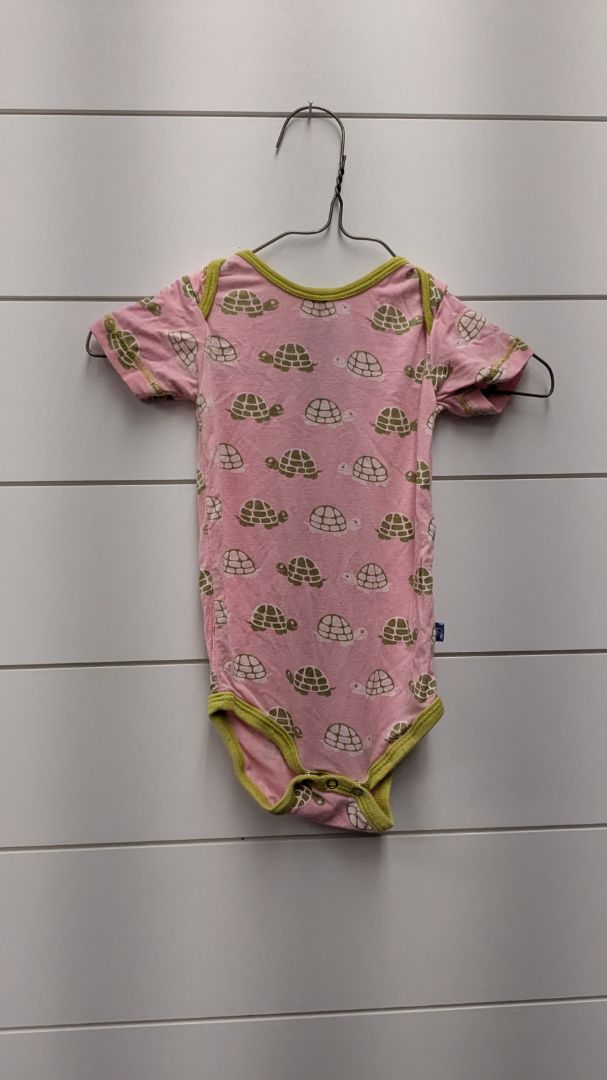 KICKEE PANTS Bamboo Turtle Short Sleeve - 12mo