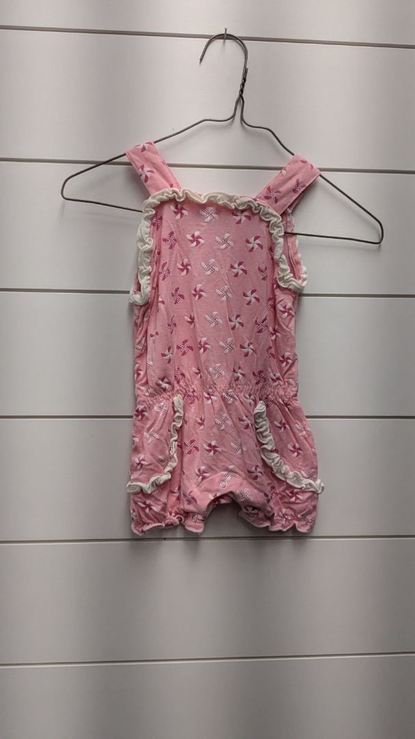 KICKEE PANTS Bamboo Pinwheel Romper - 6mo