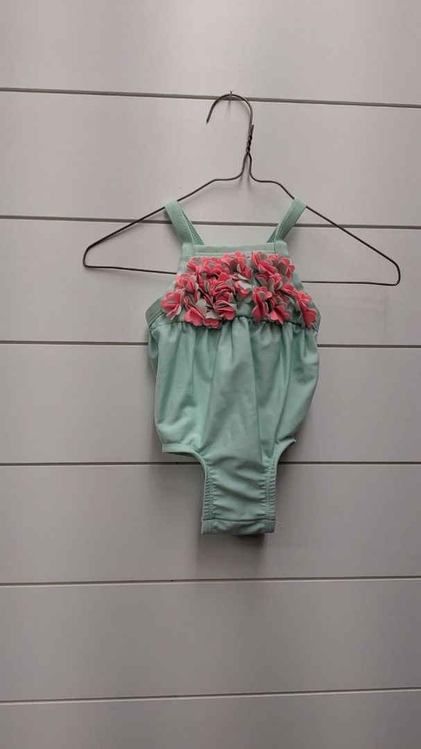 Cat & Jack Flower Swimsuit - 6mo