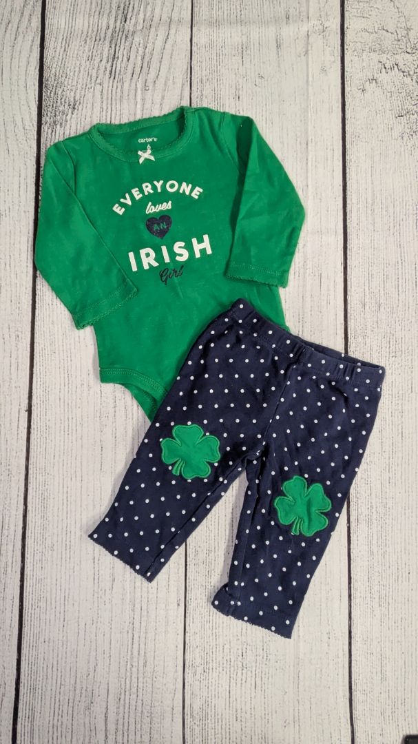 Carters St Patrick's Day Outfit - 6mo