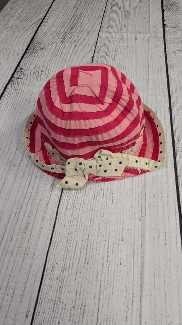 Polka Dot Bow Hat - 4t