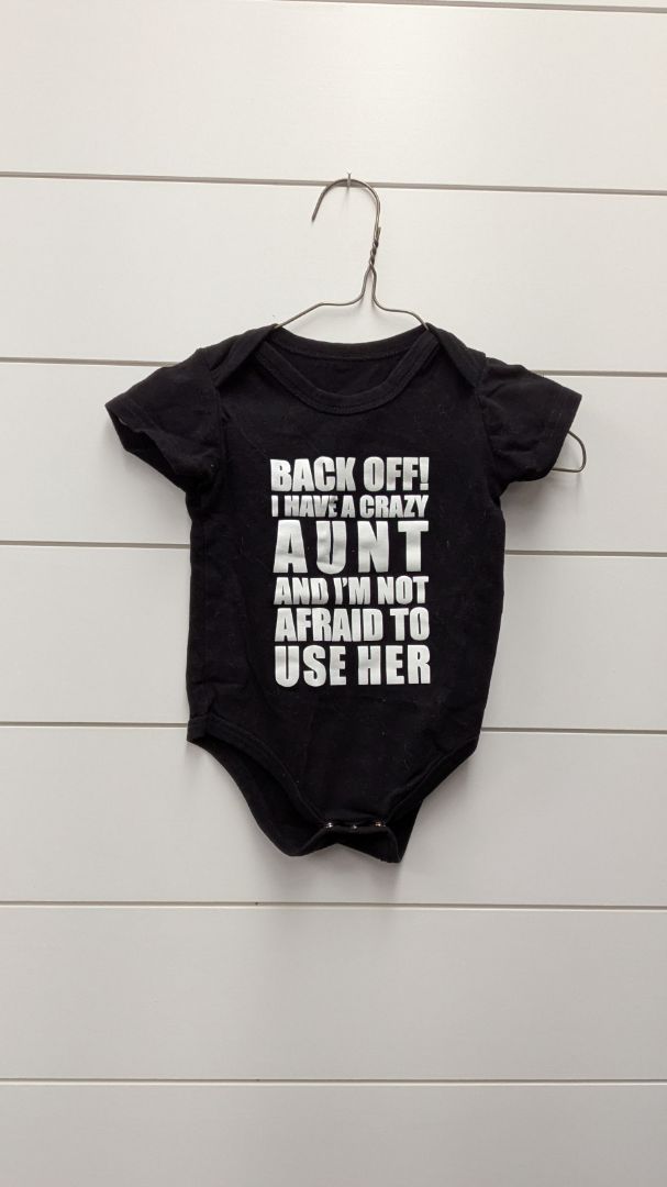 "Crazy Aunt" Short Sleeve - 24mo