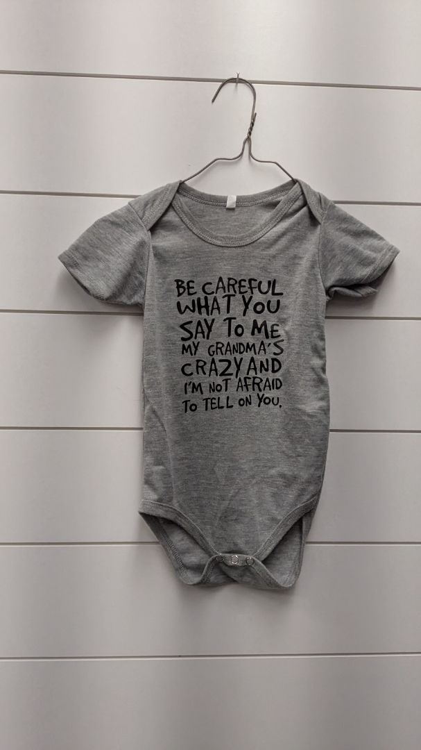 "Crazy Grandma" Short Sleeve - 24mo
