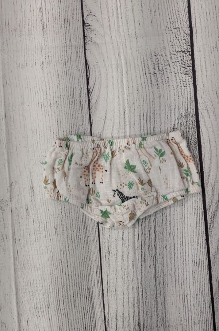 Wonder Nation Zoo Animal Diaper Cover - 12mo